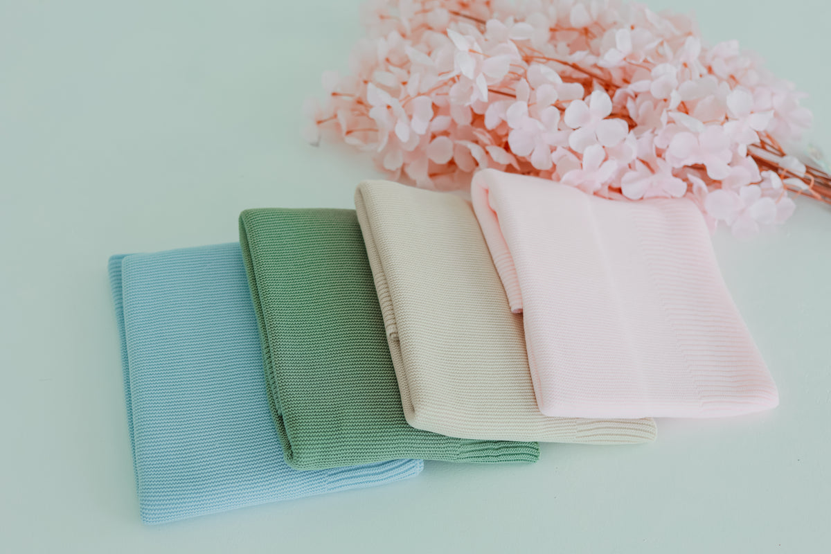 Couverture en tricot élégance